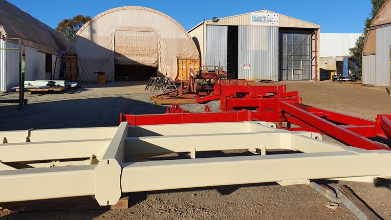 agricultural plant and equipment sandblasting perth