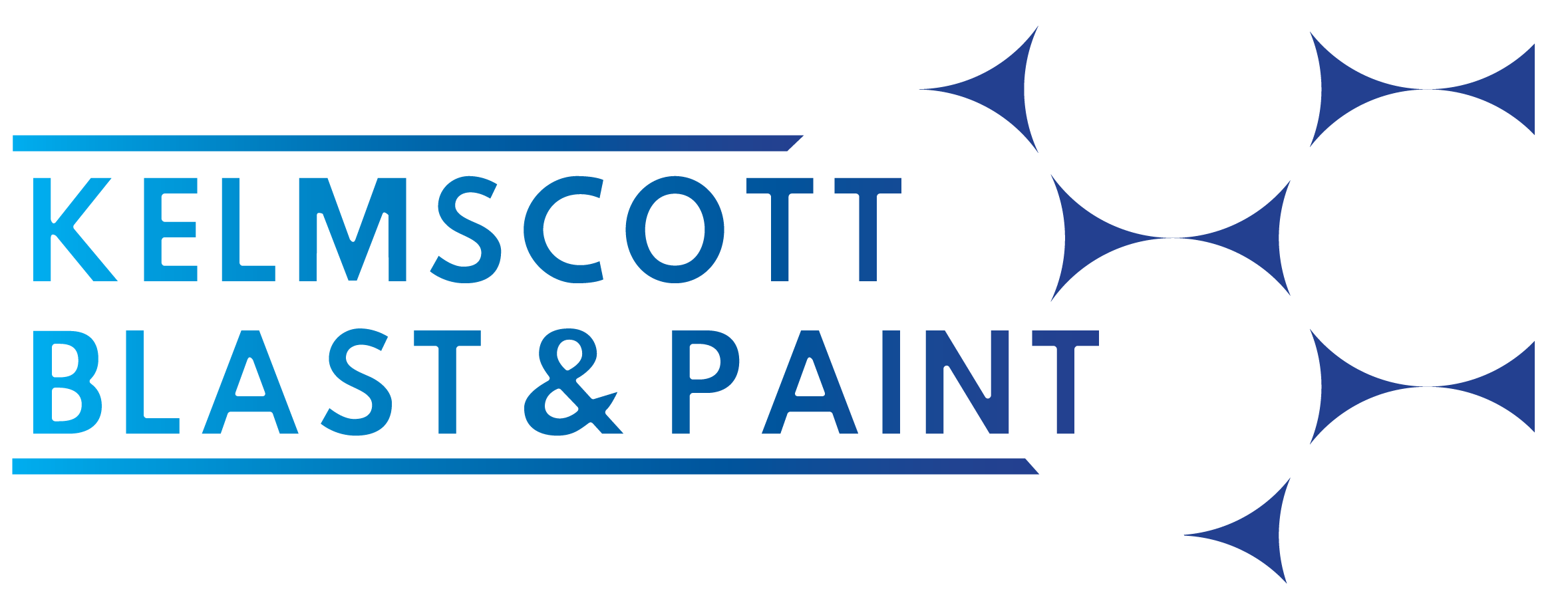 Kelmscott Blast & Paint logo.